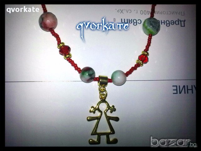 Колие момиче, снимка 2 - Колиета, медальони, синджири - 10253668