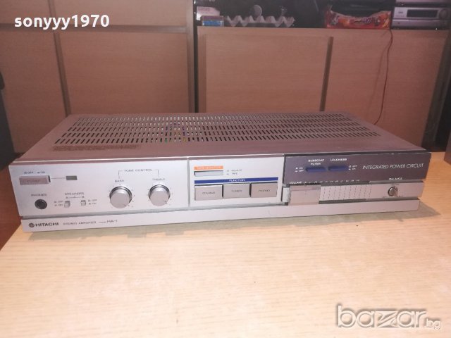 hitachi ha-1 amplifier-made in japan-внос франция, снимка 5 - Ресийвъри, усилватели, смесителни пултове - 20834647