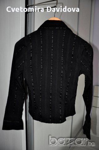 Риза дамска черна, снимка 3 - Ризи - 17247946