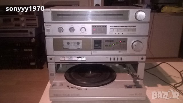 toshiba sl-10 ampli/tuner/deck/turntable-made in japan-swiss