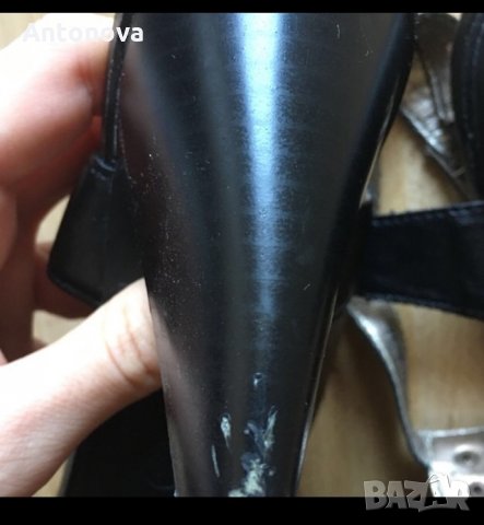 Токчета ест.кожа Paolo Botticelli, снимка 4 - Дамски обувки на ток - 24098335