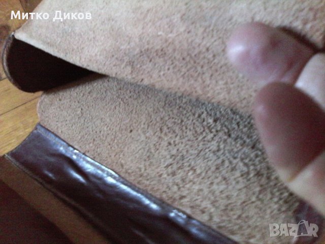 Чанта за принадлежности АУЗ естествена кожа, снимка 8 - Чанти - 21675037