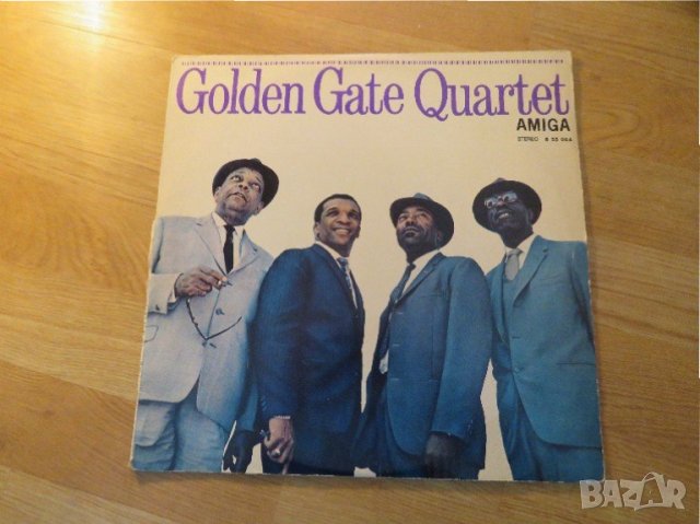 грамофонни плочи джаз Грамофонна плоча Golden Gate Quartet  - стара джаз музика изд. 1970  год !
