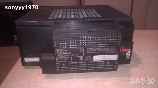 technics se-ch505a amplifier-made in japan-внос швеицария, снимка 11 - Ресийвъри, усилватели, смесителни пултове - 25116849