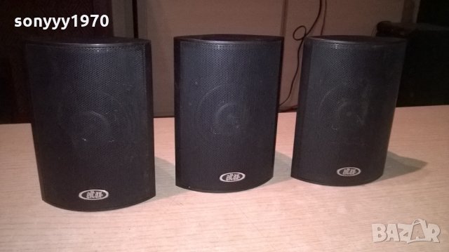 eltax 3бр тонколони-15х11х11см-внос швеицария, снимка 2 - Тонколони - 23389455