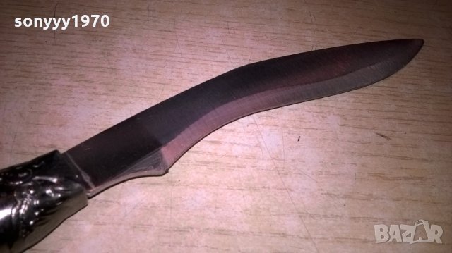 кукри-ретро колекция-крив нож-26см-внос швеицария, снимка 15 - Колекции - 22569251