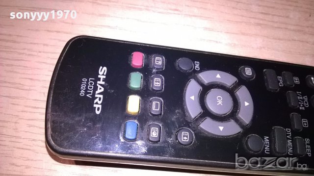 Sharp lcd tv remote-внос швеицария, снимка 5 - Дистанционни - 17632313