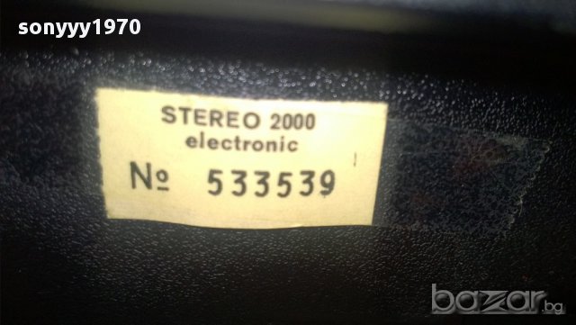 itt-schaub lorenz-stereo 2000 electronic-made in germany, снимка 17 - Ресийвъри, усилватели, смесителни пултове - 9092949