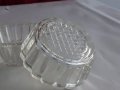 стари кристални  купички чинийки руски кристал, снимка 12
