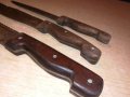 три стари ножа-ретро колекция-37/34/30см, снимка 10