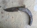  Автентичен старовремски нож за дране, снимка 1