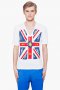 DSQUARED D2 GREAT BRITAIN PRINT Мъжка Тениска size 46 (S), снимка 4