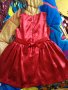 Червена детска рокличка, снимка 2