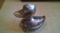 АНТИК-пате-метал/сребро-антика-касичка-внос швеицария 14х12х8см-, снимка 8