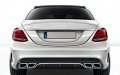 Лип спойлер за багажник Mercedes W205 C-Class (2014+) - AMG Design