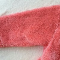 Плюшен детски халат в розово размер 104/110, снимка 7 - Хавлии и халати - 20282078