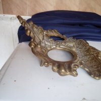 барокова мастилница от бронз, снимка 4 - Антикварни и старинни предмети - 22122331