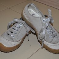 Clarks сребристи кожени обувки №28, UK10 F, снимка 2 - Детски маратонки - 15816437