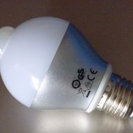 LED 6W лампа с инфрачервен сензор за движение и сензор за светлина, снимка 2 - Осветление - 8333245
