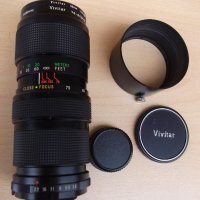 Обектив "Vivitar - 75 - 205 мм - 1:3.8" работещ, снимка 7 - Обективи и филтри - 19655678