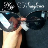 слънчеви очила чисто черни котешки, снимка 1 - Слънчеви и диоптрични очила - 13417426