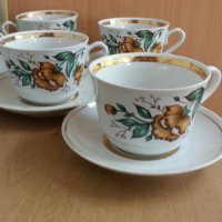 Руски чаши за чай, снимка 1 - Сервизи - 24952047
