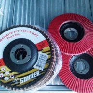 Керамични ламелни дискове за шлайфане  на INOX / Неръждаема стомана, снимка 2 - Резервни части за машини - 11584145