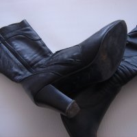 Черни ботуши на Габина, снимка 2 - Дамски ботуши - 22939453