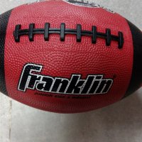 топка за американски футбол ръгби  нова материал каучук  дължина 27см , снимка 2 - Футбол - 24279020
