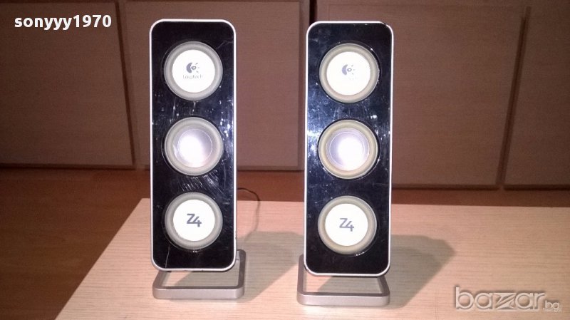 Logitech тонколони-2бр-23х8х7см-внос швеицария, снимка 1