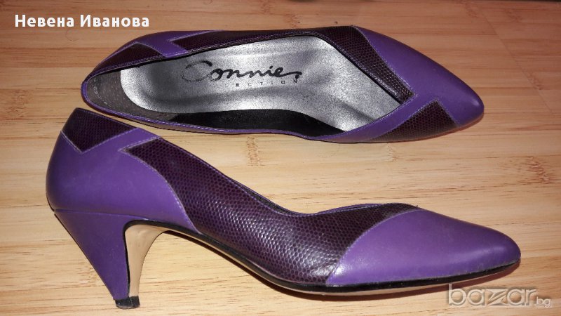 Дамски обувки среден ток малък размер-35, снимка 1