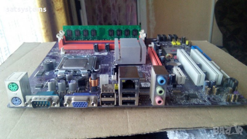 Дънна платка ECS EliteGroup G31T-M3 Socket 775 , снимка 1