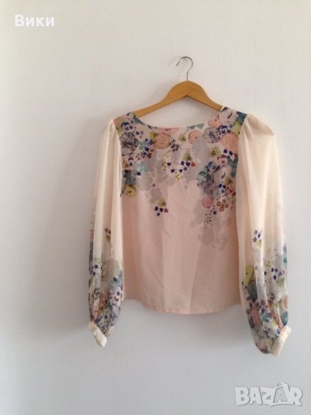 Красива блуза на цветя, снимка 1