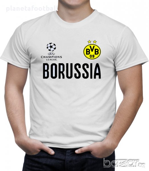 BORUSSIA DORTMUND!ФЕН ТЕНИСКА НА БОРУСИЯ ДОРТМУНД С ВАШЕ ИМЕ И НОМЕР! , снимка 1