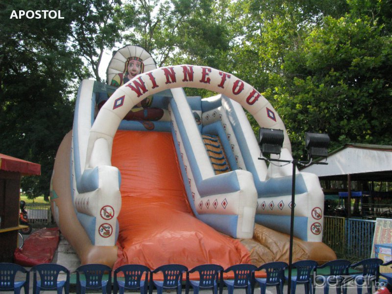 батут пързалка, снимка 1