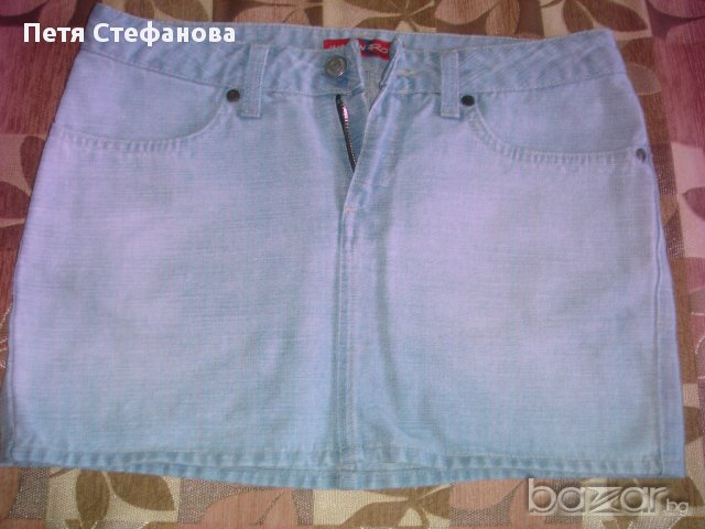 дънкова пола, снимка 1