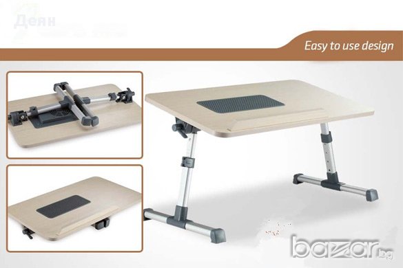 0593 Сгъваема маса за лаптоп за легло , снимка 4 - Други стоки за дома - 17420215