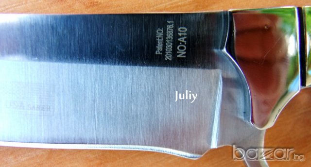 Ловен нож с фиксирано острие COLUMBIA №A10 , снимка 7 - Ножове - 7623736