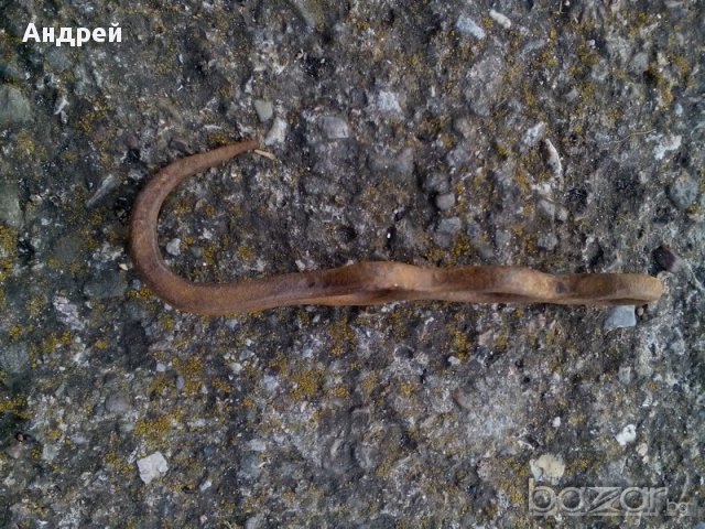 Старинен ченгел,кука,закачалка, снимка 2 - Антикварни и старинни предмети - 17737304