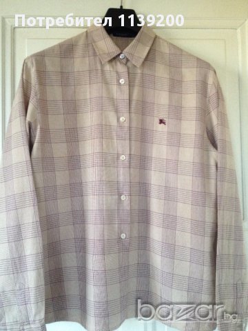 Burberry L/XL дамска риза дълъг ръкав оригинал, снимка 3 - Ризи - 17134731