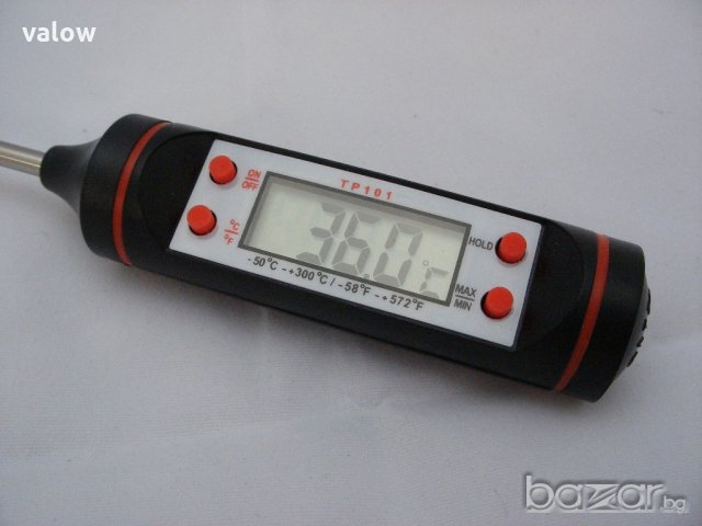 Термометър -50 - +300 °C кухненски готварски течности храни скара, снимка 2 - Други - 18698479