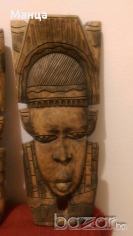 Африкански маски, снимка 4 - Антикварни и старинни предмети - 20528148