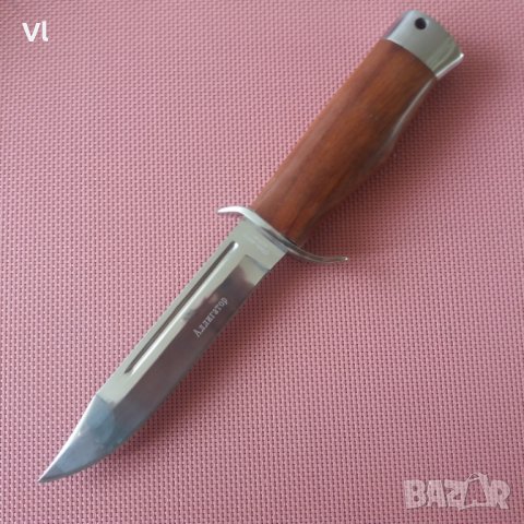 Руски ловен нож "Аллигатор" 142х263 мм, снимка 4 - Ножове - 25723287
