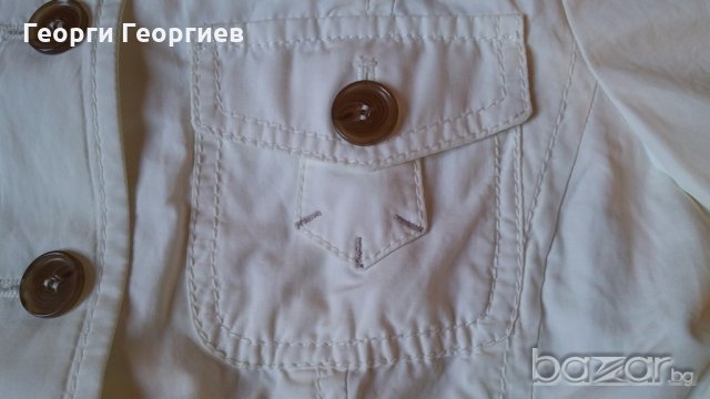 Дамски тренч  Franco Callegari/Франко Калегари, 100% оригинал, снимка 10 - Палта, манта - 19987038