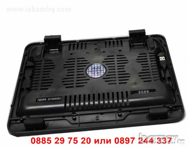 Охладител за лаптоп от 10 до 17 инча, снимка 3 - Друга електроника - 13038667