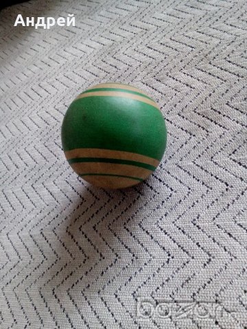 Стара детска топка #2, снимка 2 - Антикварни и старинни предмети - 20695976