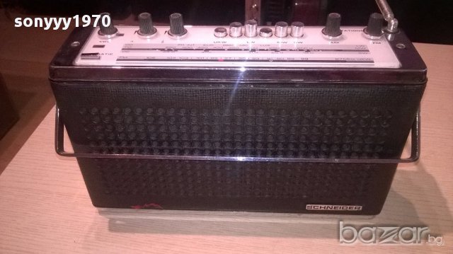 Schneider retro receiver-made in france-внос швеицария, снимка 8 - Ресийвъри, усилватели, смесителни пултове - 14530201