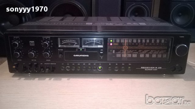 Grundig super hifi r35-receiver-made in germany-внос швеицария, снимка 7 - Ресийвъри, усилватели, смесителни пултове - 13284571