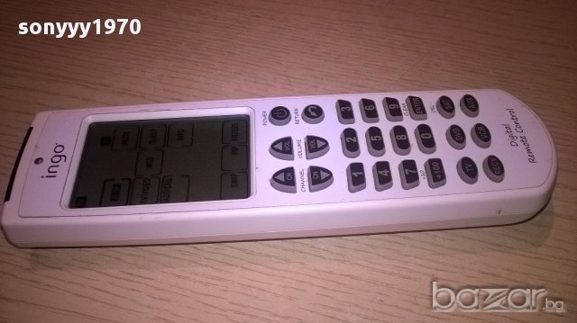 Ingo remote-с активен дисплеи-внос швеицария, снимка 13 - Ресийвъри, усилватели, смесителни пултове - 16482785