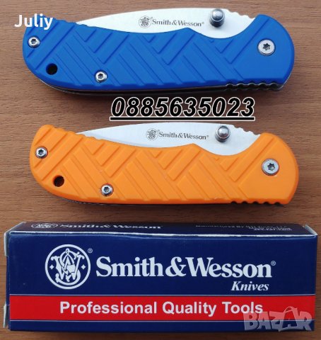 Сгъваем нож Smith&Wesson, снимка 6 - Ножове - 25184379